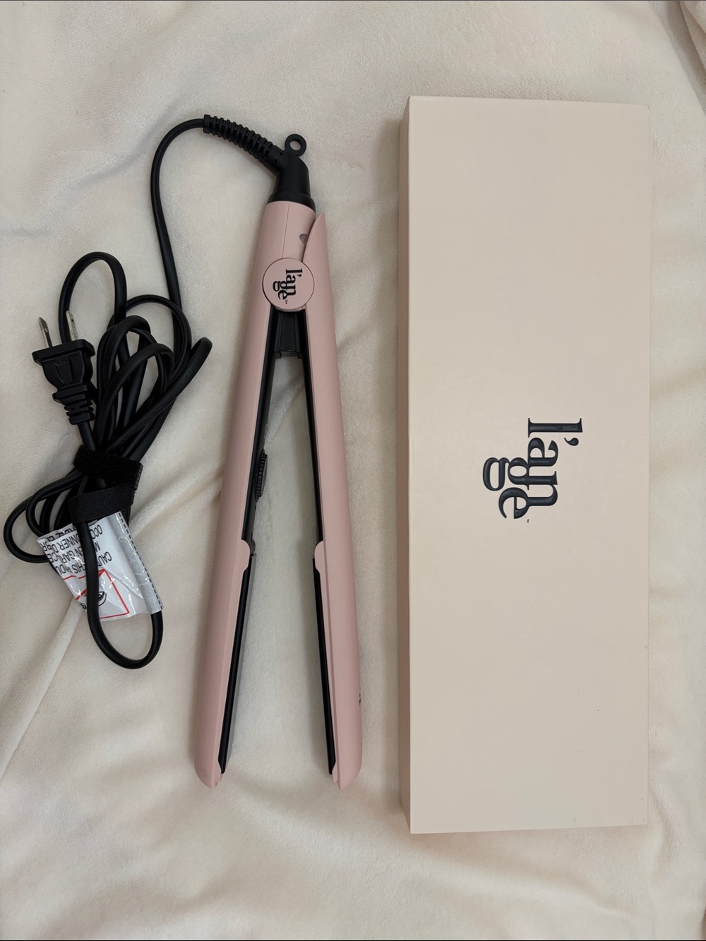 L’ange ceramic flat iron NEW IN PACKAGING